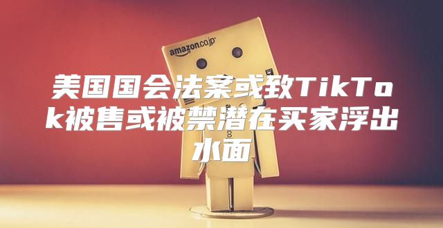 美国国会法案或致TikTok被售或被禁潜在买家浮出水面