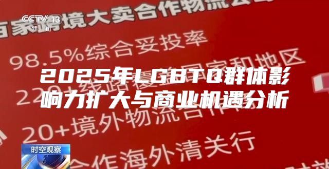 2025年LGBTQ群体影响力扩大与商业机遇分析