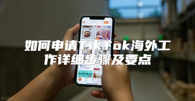 如何申请TikTok海外工作详细步骤及要点