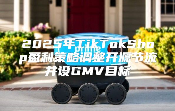 2025年TikTokShop盈利策略调整开源节流并设GMV目标