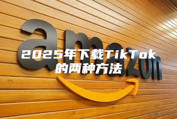 2025年下载TikTok的两种方法