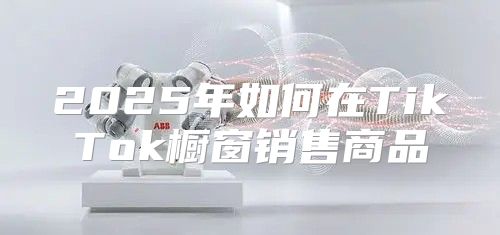 2025年如何在TikTok橱窗销售商品