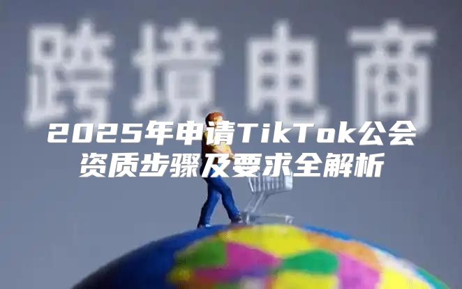 2025年申请TikTok公会资质步骤及要求全解析