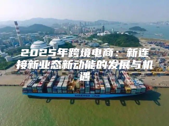 2025年跨境电商：新连接新业态新动能的发展与机遇