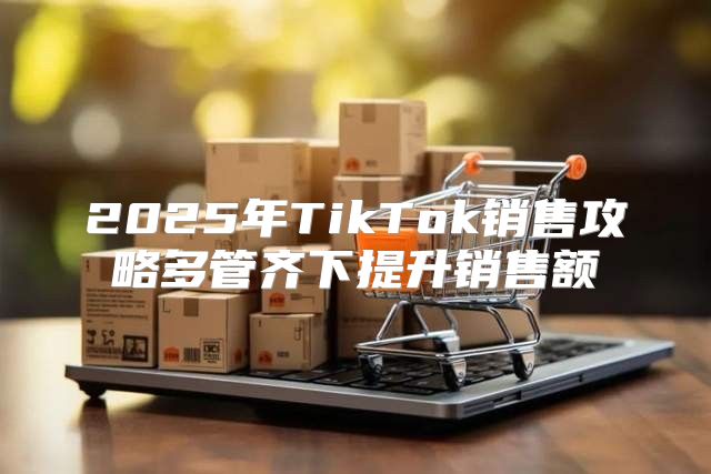 2025年TikTok销售攻略多管齐下提升销售额