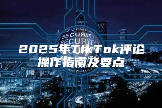 2025年TikTok评论操作指南及要点