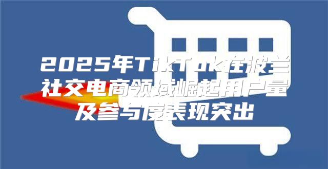 2025年TikTok在波兰社交电商领域崛起用户量及参与度表现突出
