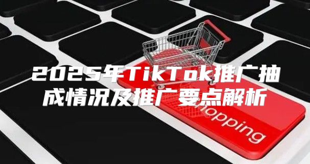2025年TikTok推广抽成情况及推广要点解析