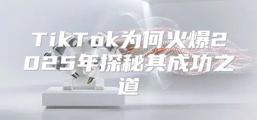 TikTok为何火爆2025年探秘其成功之道