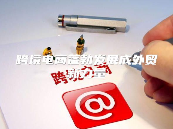 跨境电商蓬勃发展成外贸新力量