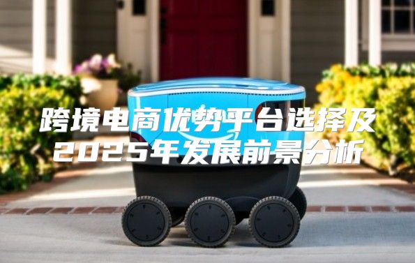 跨境电商优势平台选择及2025年发展前景分析