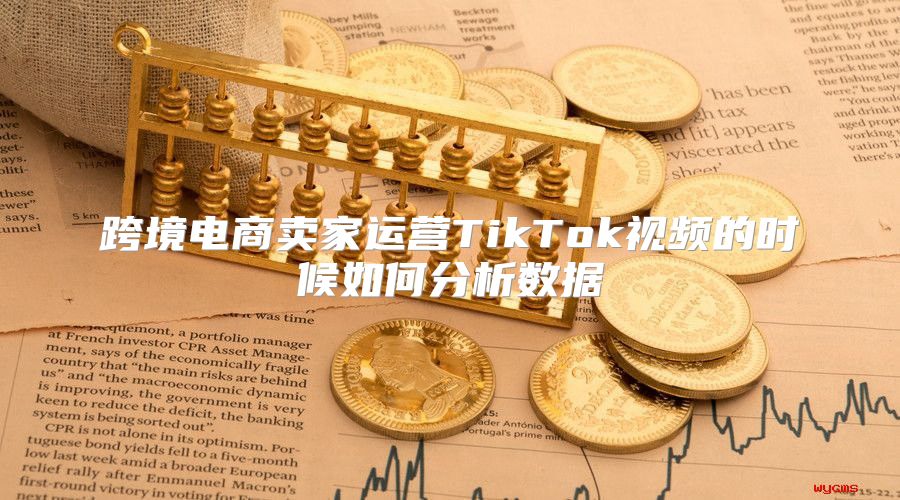 跨境电商卖家运营TikTok视频的时候如何分析数据
