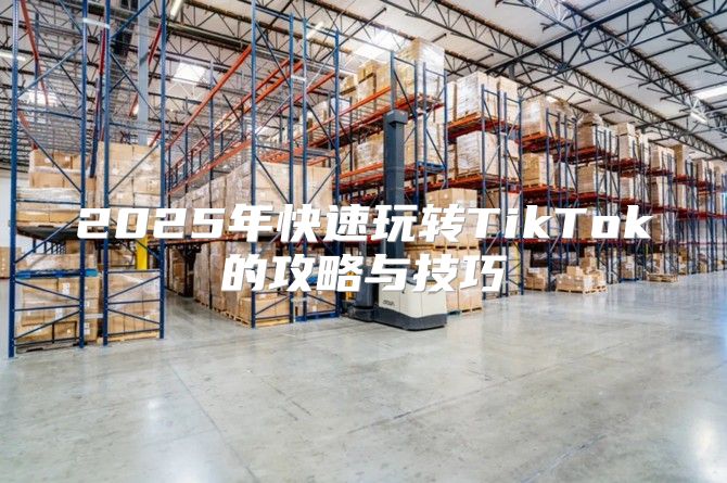 2025年快速玩转TikTok的攻略与技巧