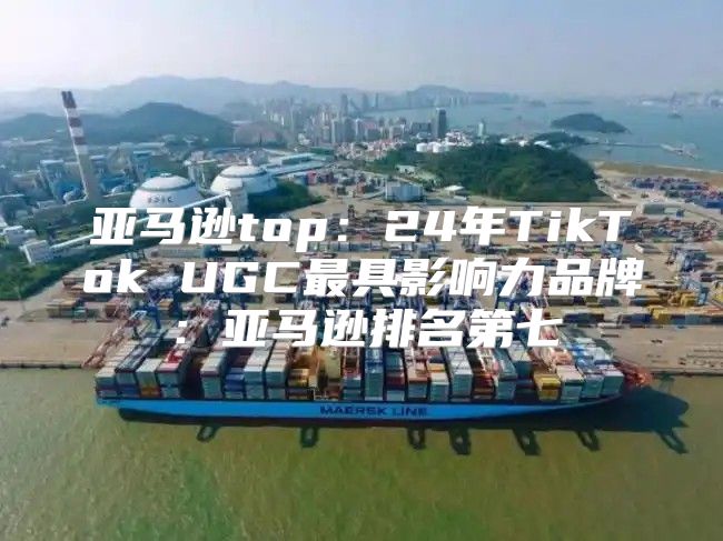 亚马逊top：24年TikTok UGC最具影响力品牌：亚马逊排名第七