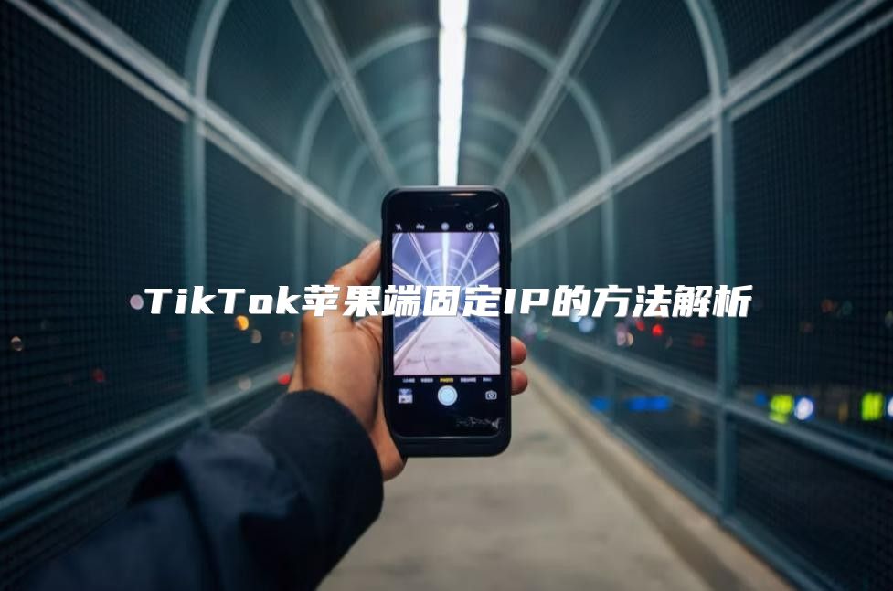 TikTok苹果端固定IP的方法解析