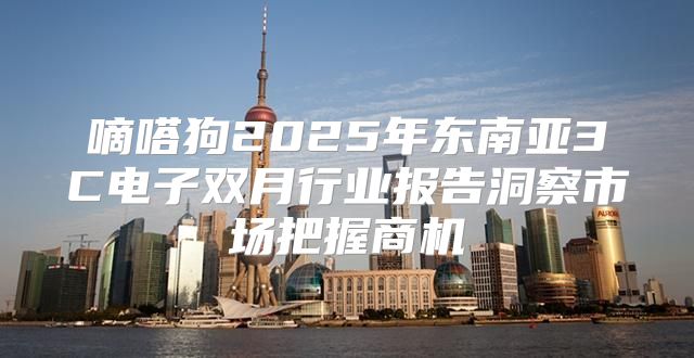 嘀嗒狗2025年东南亚3C电子双月行业报告洞察市场把握商机
