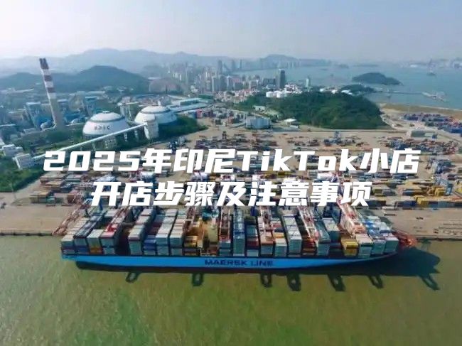2025年印尼TikTok小店开店步骤及注意事项