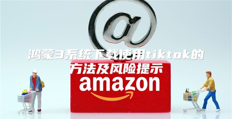鸿蒙3系统下载使用tiktok的方法及风险提示
