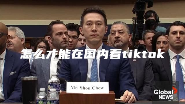 怎么才能在国内看tiktok