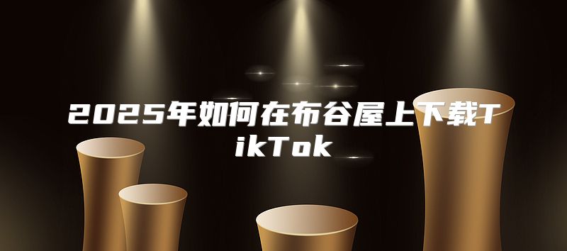 2025年如何在布谷屋上下载TikTok
