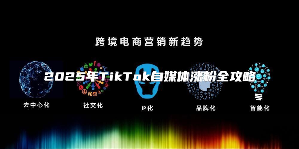 2025年TikTok自媒体涨粉全攻略