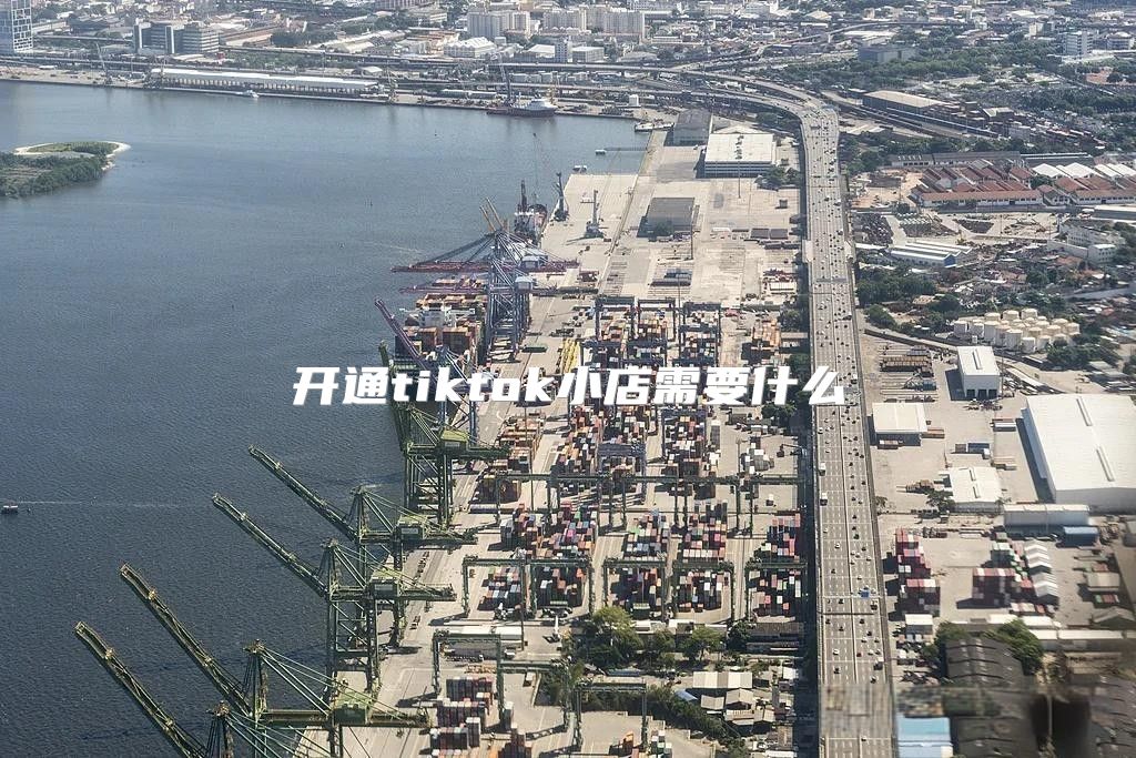 开通tiktok小店需要什么