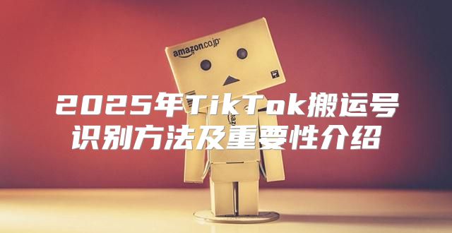 2025年TikTok搬运号识别方法及重要性介绍