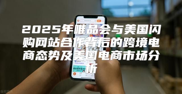 2025年唯品会与美国闪购网站合作背后的跨境电商态势及美国电商市场分析