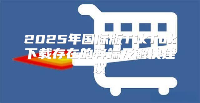 2025年国际版TikTok下载存在的弊端及解决建议
