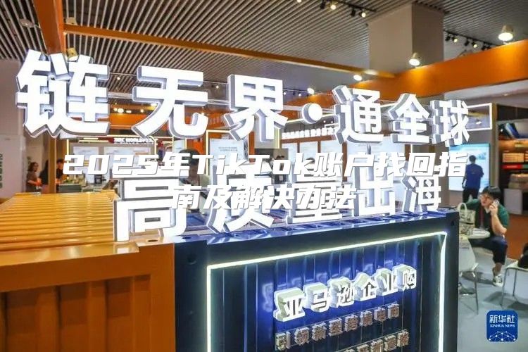 2025年TikTok账户找回指南及解决办法