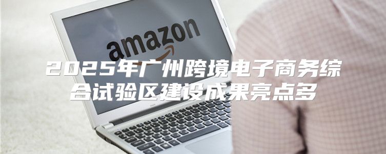 2025年广州跨境电子商务综合试验区建设成果亮点多
