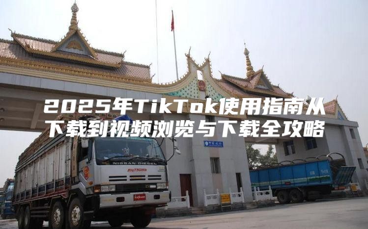 2025年TikTok使用指南从下载到视频浏览与下载全攻略