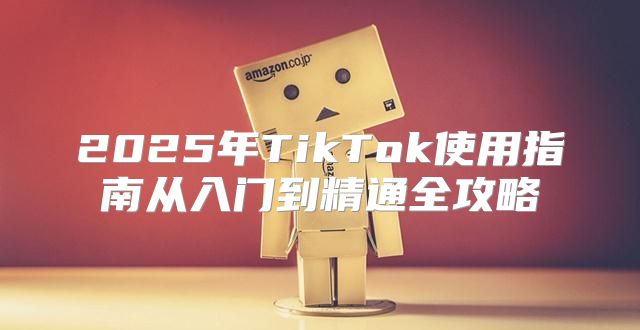 2025年TikTok使用指南从入门到精通全攻略