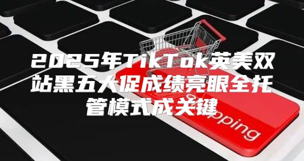 2025年TikTok英美双站黑五大促成绩亮眼全托管模式成关键