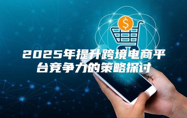 2025年提升跨境电商平台竞争力的策略探讨