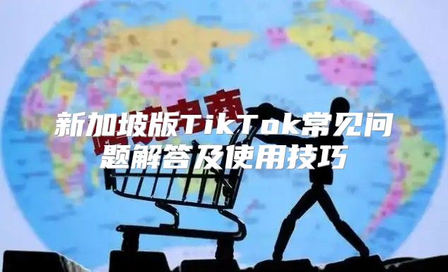 新加坡版TikTok常见问题解答及使用技巧