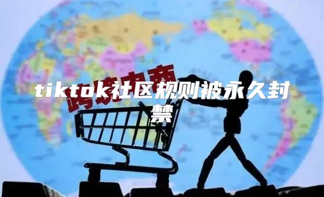 tiktok社区规则被永久封禁