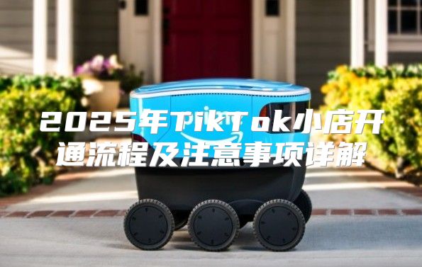 2025年TikTok小店开通流程及注意事项详解