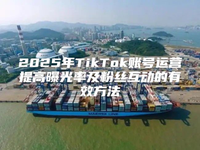2025年TikTok账号运营提高曝光率及粉丝互动的有效方法