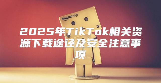 2025年TikTok相关资源下载途径及安全注意事项