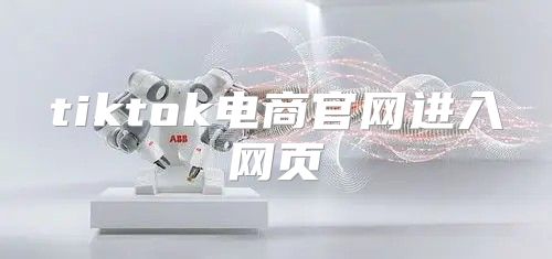 tiktok电商官网进入网页