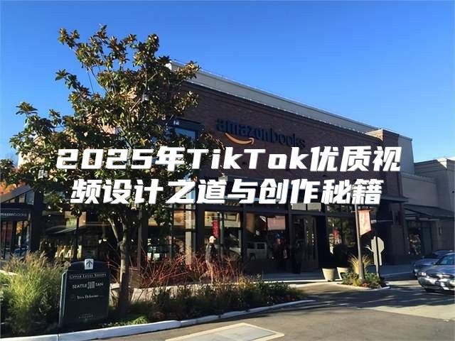 2025年TikTok优质视频设计之道与创作秘籍
