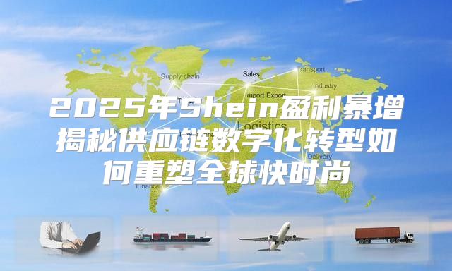 2025年Shein盈利暴增揭秘供应链数字化转型如何重塑全球快时尚