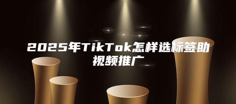 2025年TikTok怎样选标签助视频推广