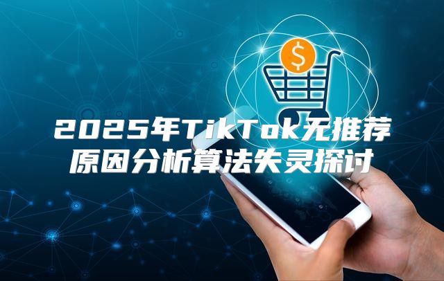 2025年TikTok无推荐原因分析算法失灵探讨