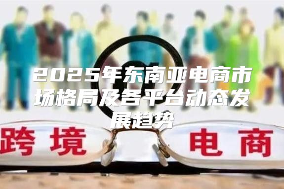 2025年东南亚电商市场格局及各平台动态发展趋势