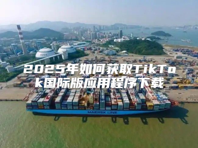 2025年如何获取TikTok国际版应用程序下载
