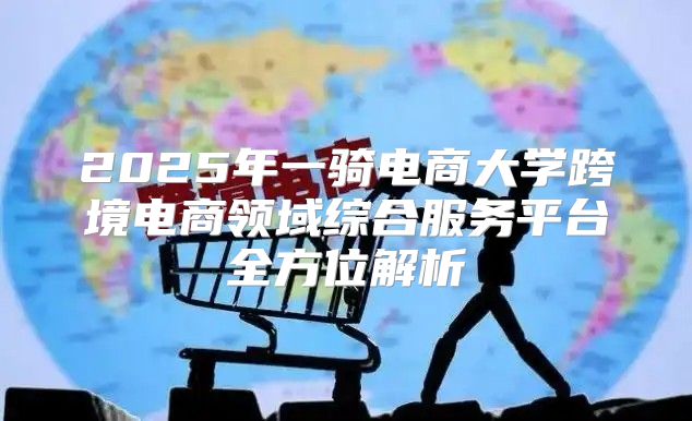 2025年一骑电商大学跨境电商领域综合服务平台全方位解析