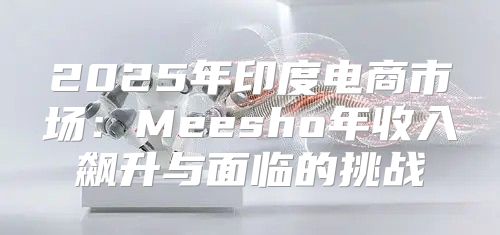2025年印度电商市场：Meesho年收入飙升与面临的挑战