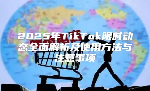2025年TikTok限时动态全面解析及使用方法与注意事项